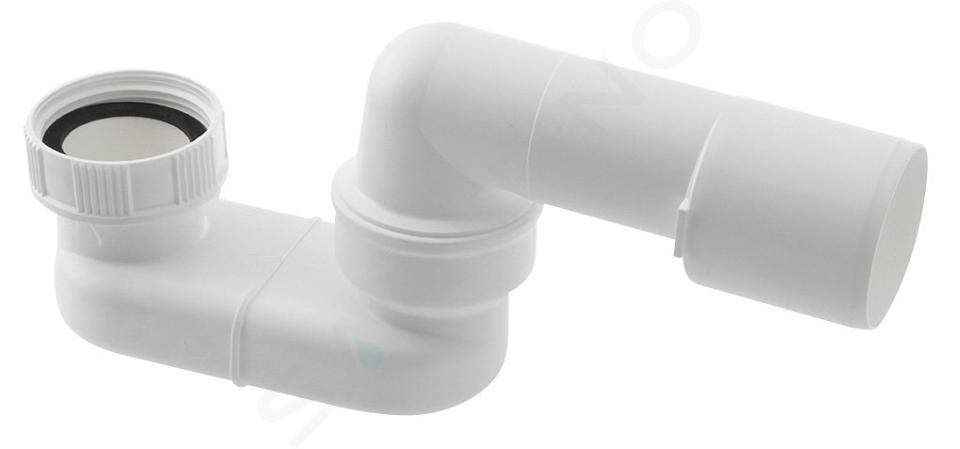 Sapho Siphons - Siphon 1 1/2x40/50 mm, hauteur 52 mm, blanc 71693