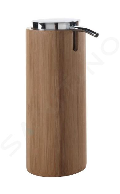 Sapho Gedy Altea - Zeepdispenser, bamboe/chroom AL8035