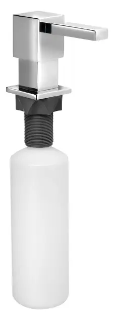Sapho Doplnky - Zápustný dávkovač mydla, chróm SP011