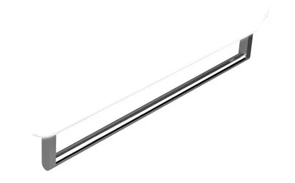 Levně Sapho GSI Classic - Držák ručníků pro umyvadlo, 600 mm, chrom PACL60