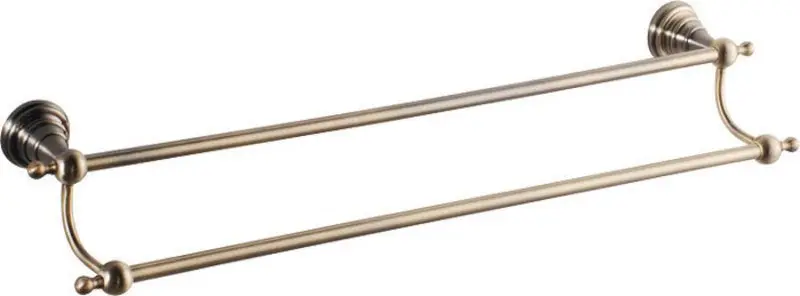 Sapho Diamond - Dvostruka držačica za ručnike, duljina 61 cm, bronca 1318-11