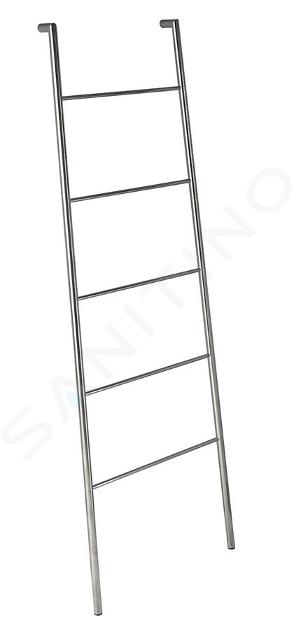 Sapho Sega - Handdoekrek 55x170x7 cm, glanzend roestvrij staal SE103
