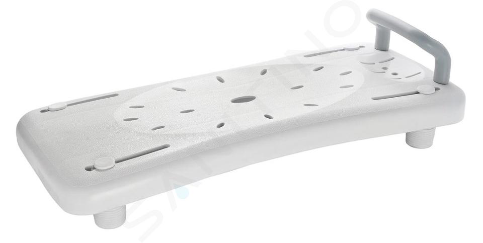 Sapho Accessoire Ridder - Siège de bain avec poignée, blanc A0040101