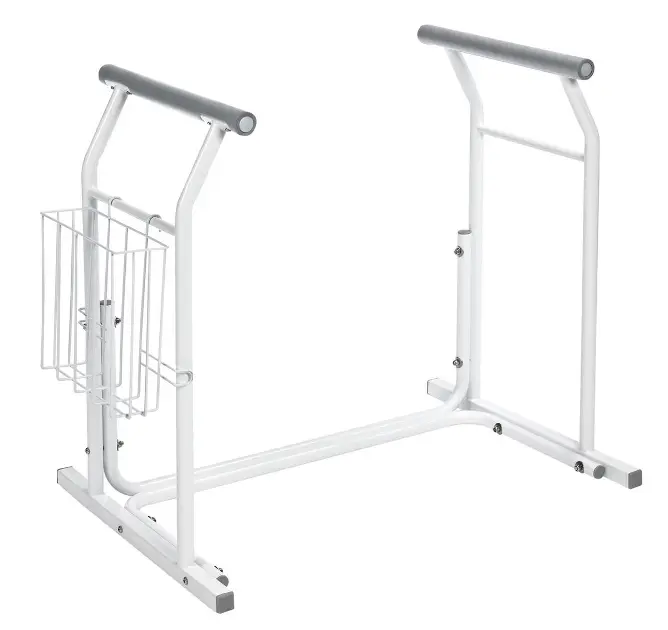 Sapho Дръжки за баня Ridder - Подвижни опорни дръжки за тоалетна, бели A0110101