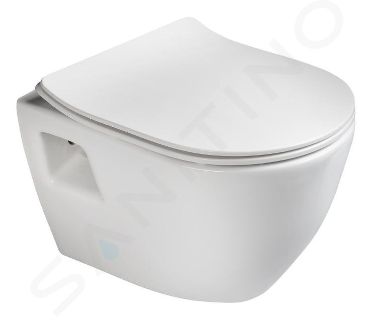 Sapho Paula - WC suspendu, blanc TP325