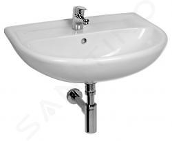 Jika Lyra plus - Lavabo 500x410 mm, con sfioratore, con foro per rubinetto, bianco H8143810001041