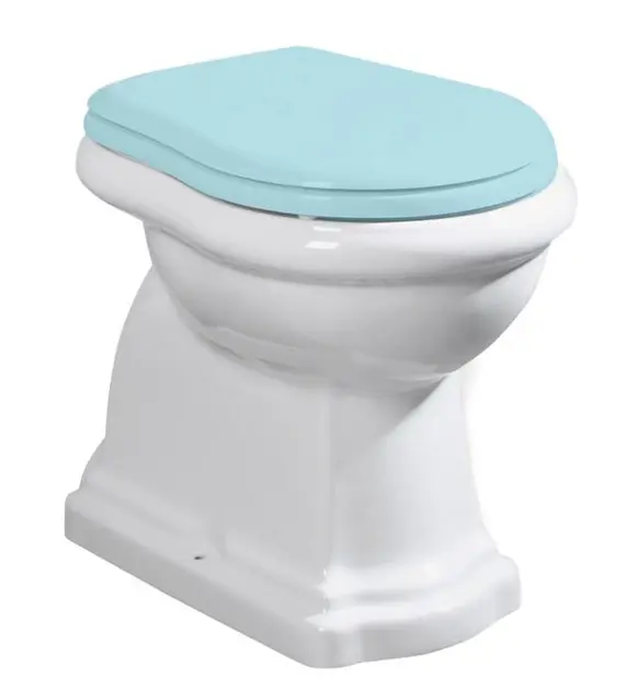 Sapho Kerasan Retro - WC a terra, scarico inferiore, bianco 101001