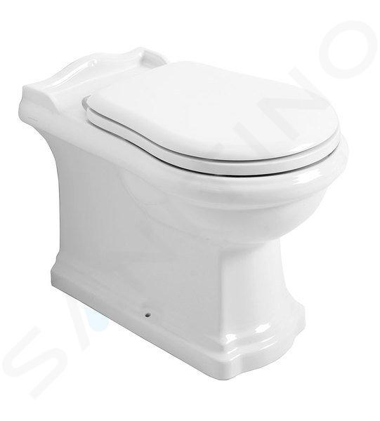 Sapho Kerasan Retro - WC stativ, evacuare de jos/din spate, alb 101601