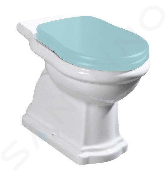 Sapho Kerasan Retro - WC combi cuvette 39x41x72 cm, évacuation par le bas, blanc 101201