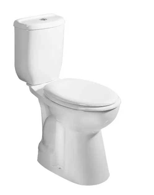 Sapho - WC-kombination, barriärfri, bottenventil, vit BD301.410.00