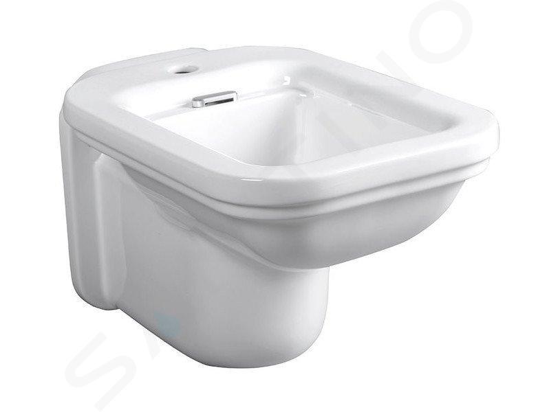 Sapho Kerasan Waldorf - Závěsný bidet, bílá 4125K1