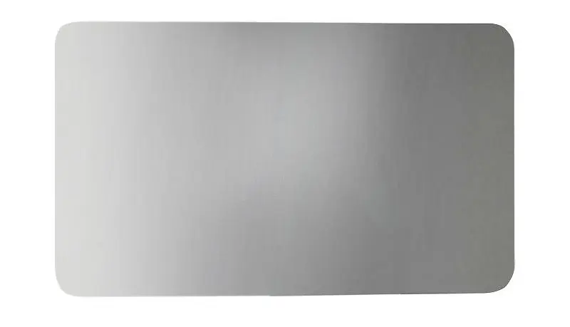 Sapho Ishape - Ogledalo 100x50 cm, pravokutnik, zaobljeni uglovi, bez zastora AG510
