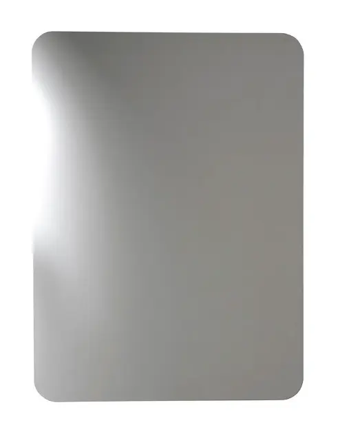Sapho Ishape - Ogledalo 50x90 cm, pravokutnik, zaobljeni kutovi, bez zastora AG495
