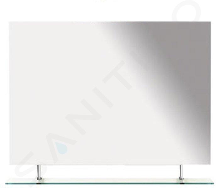 Sapho Wega - Zrkadlo, 100x80 cm s policou 60092