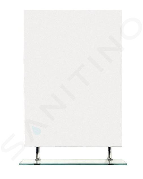 Sapho Wega - Zrkadlo, 60x80 cm, s policou 60092-6
