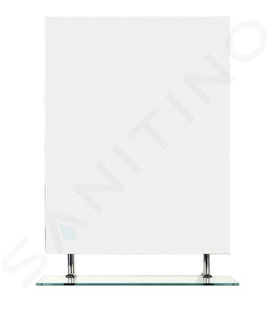 Sapho Wega - Zrkadlo, 70x80 cm, s policou 60092-7