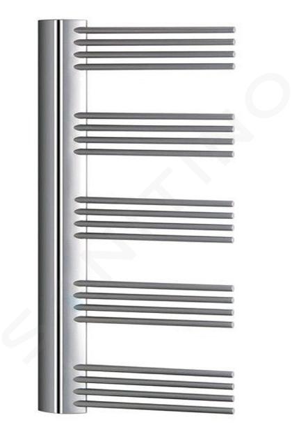 Sapho Enix Elit - Vykurovacie teleso pravé, 575x1070 mm, 530 W, strieborná E-611P