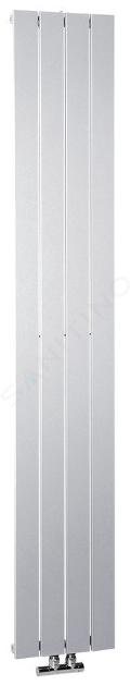 Sapho Colonna - Radiator 298x1800 mm, 614 W, metallic zilver IR143