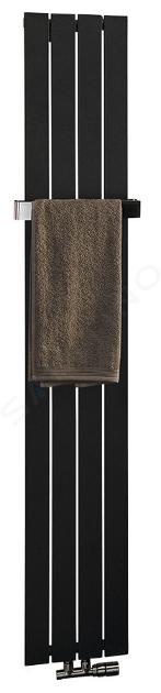 Sapho Colonna - Radiator 30x180 cm, 614 W, leisteen met textuur IR144