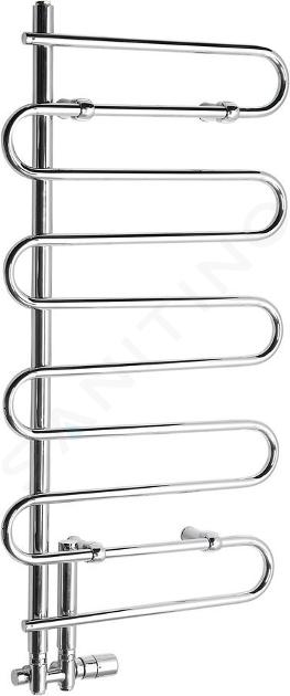 Sapho Singl - Calefactor 50x100 cm, 210 W, cromo 1801-14