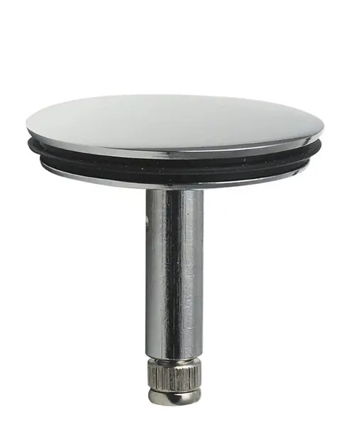 Sapho Silfra Pièces de rechange - Bouchon de rechange en laiton pour les garnitures de vidage de baignoire, 42 mm, chrome RI00551