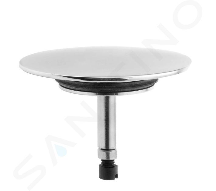 Sapho Silfra Vervaningsdelen - Vervangende messing stop voor badsets, 72 mm, chroom RI00651