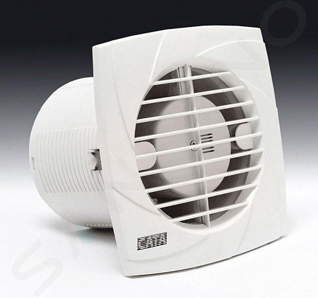 Bianco Ventilatore da bagno 100 mm - Ventilatore da bagno con valvola