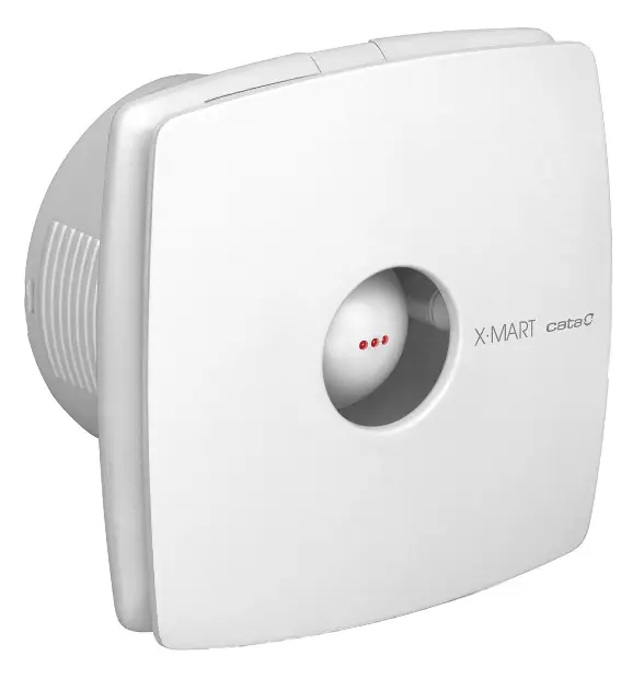 Sapho Cata X-Mart - Bathroom axial fan with timer X-MART 10T, 15 W, duct 100 mm, white 01011000