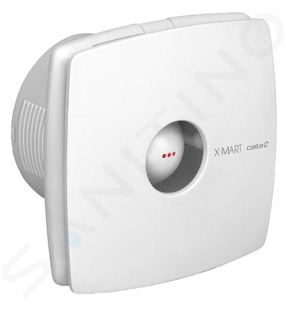 Sapho Cata X-Mart - Ventilateur axial de salle de bain avec minuterie X-MART 12T, 20 W, conduit 120 mm, blanc 01021000