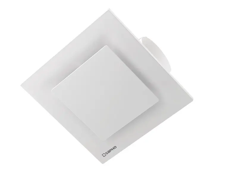 Sapho Tecto - Stropní ventilátor axiální, 20 W, potrubí 100 mm, bílá TC201