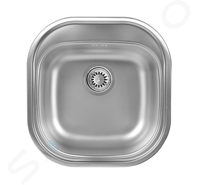 Novaservis Mosogatók - Mosogató Luxus, 460x480 mm, rozsdamentes acélból készült DR46/48
