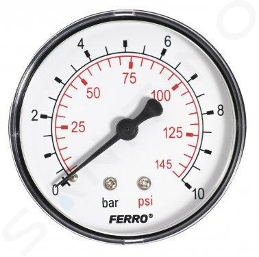 Novaservis Installation - Manometer 63 mm 1/4" Axial 0-10 bar M6310A