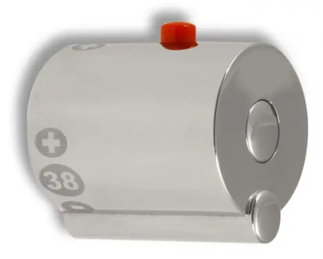 Levně Novaservis Náhradní díly - Rukojeť termostatu, chrom R/2500T,0
