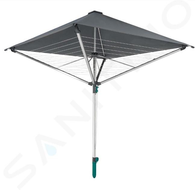 Leifheit Séchage - Séchoir parapluie Linoprotect 400, avec un toit 82100