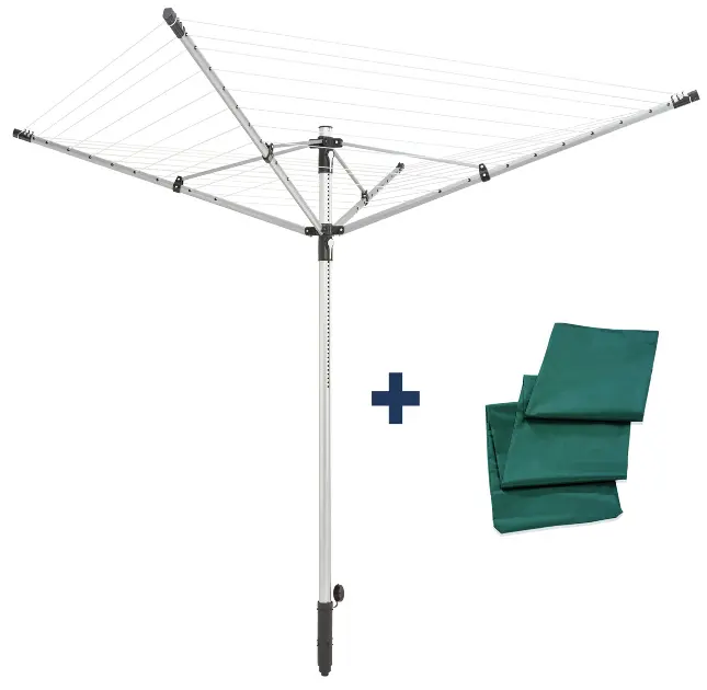 Leifheit Séchage - Séchoir parapluie LinoPush 500 85360