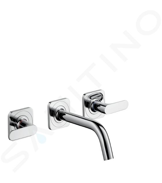 Axor Citterio M - Miscelatore a tre fori per lavabo da incasso, cromo 34313000