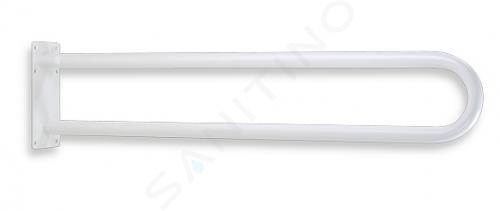 Novaservis Agarraderos - Asa doble plegable 85 cm, blanca R66830,11