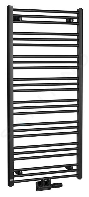 Bruckner Albrecht - Vykurovacie teleso 60x125 cm, 611 W, čierna 600.117.6