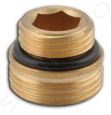 Novaservis Vízvezeték-szerelési program - Adapter radiátorcsatlakozáshoz 1/2x3/4", sárgaréz RA402/1520