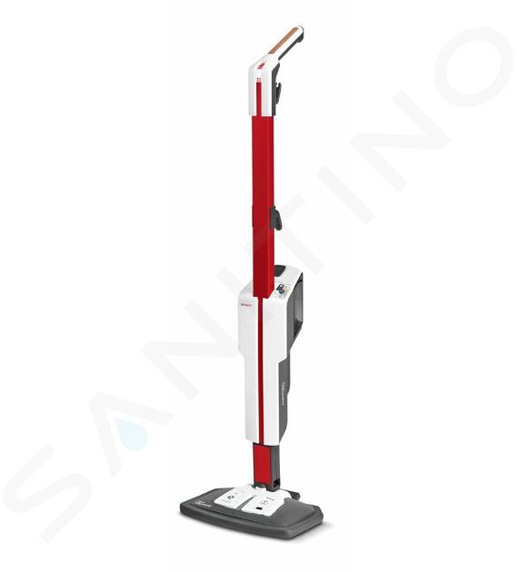 Polti Pulizia - Pulitore a vapore Vaporetto SV650 Style, bianco/rosso PTEU0306