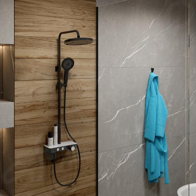 Double robe and towel hook –