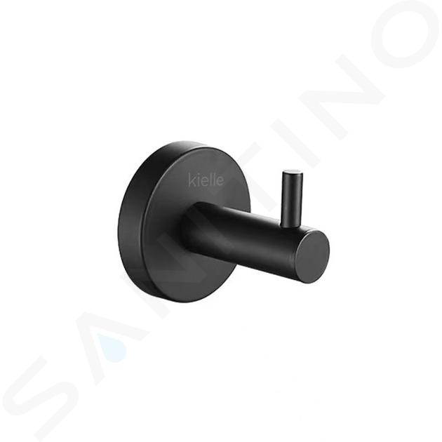 kielle Oudee - Single robe and towel hook, matte black 40602074