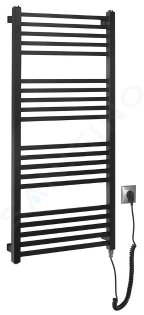 Sapho Metro-E - Heizkörper 50x106 cm, 400 W, schwarz matt ME410B