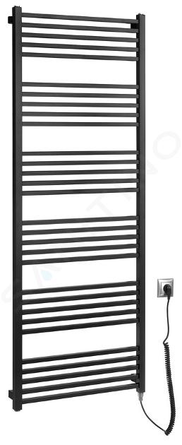 Sapho Metro-E - Element de încălzire 60x162 cm, 800 W, negru mat ME616B