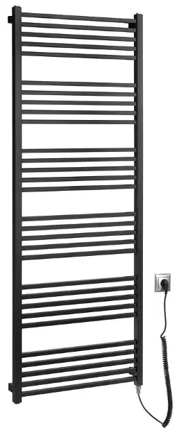 Sapho Metro-E - Grijaći element 60 x 162 cm, 800 W, mat crna ME616B