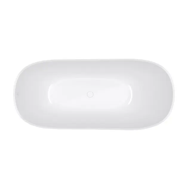 Villeroy & Boch Theano - Vasca da bagno freestanding, 170x75 cm, SilentFlow, bianco alpino UBQ170ANH7F200TV01