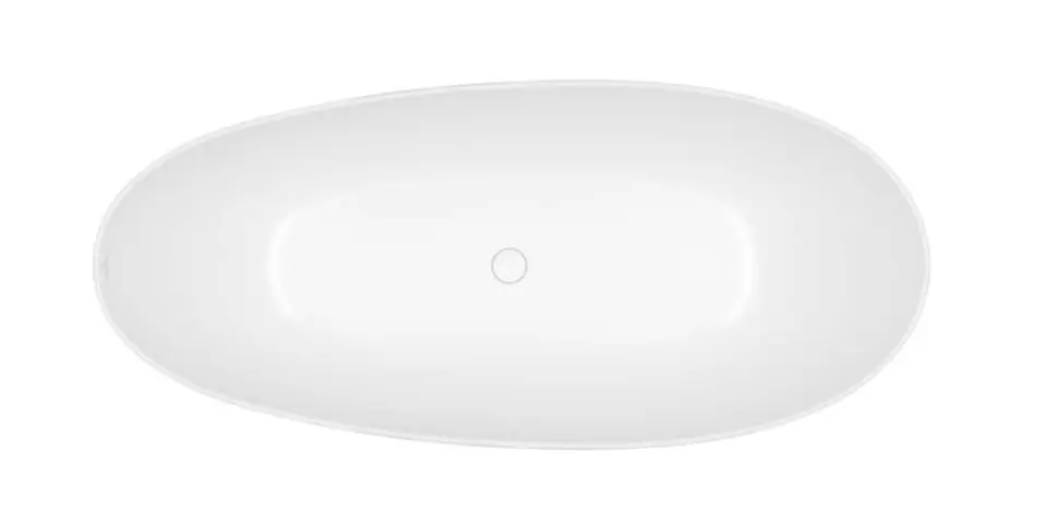 Villeroy & Boch Antao - Volně stojící vana, 170x75 cm, Quaryl, Stone White UBQ170TAO7TV-RW