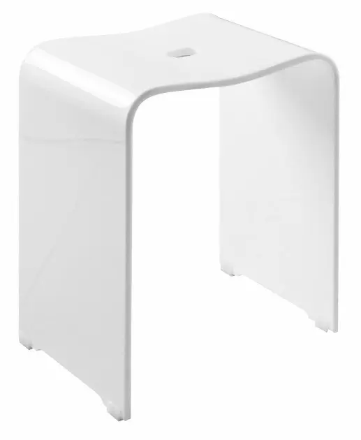Sapho Akcesoria Ridder - Taboret łazienkowy, biały mat A211101