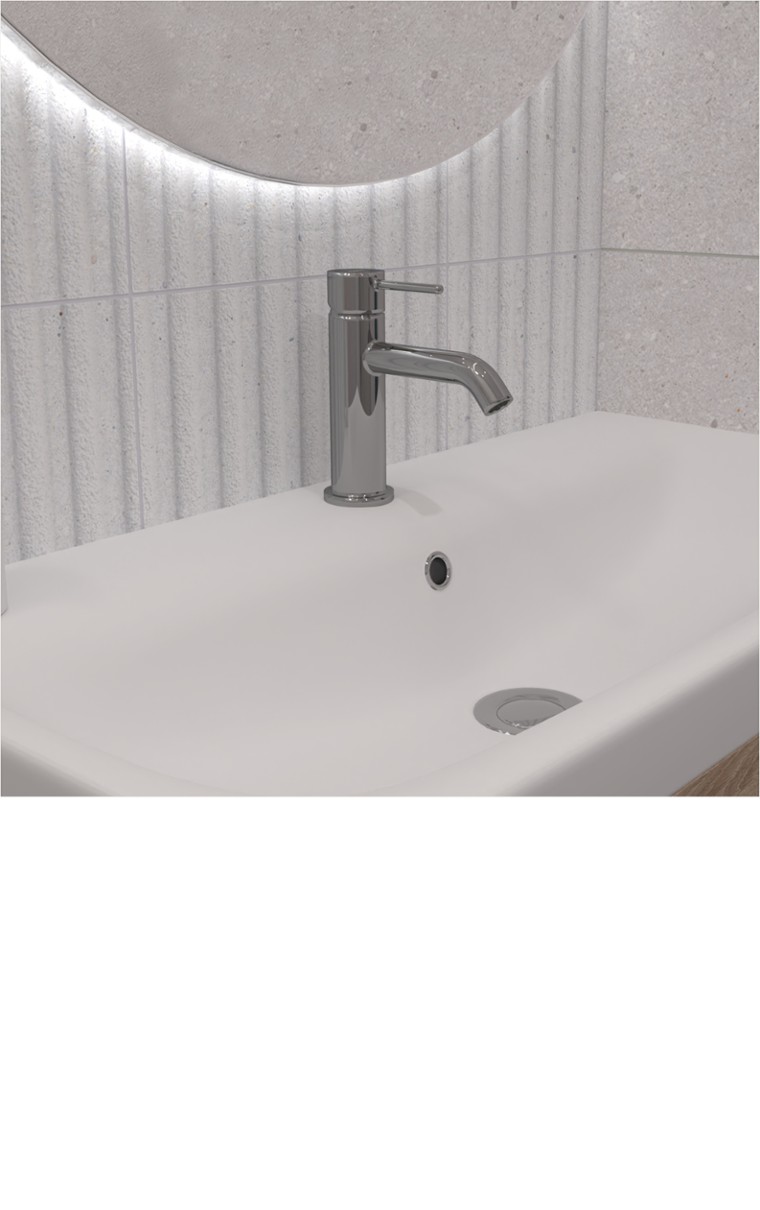 kielle Oudee - Waschtischarmatur, Chrom 10115100
