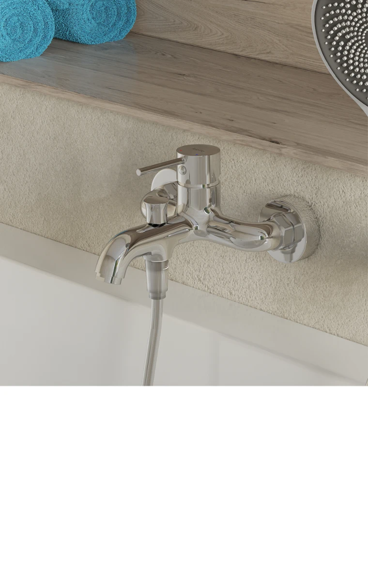 kielle Oudee - Vanová baterie, chrom 10315100